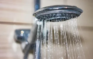 A shower head with good water pressure