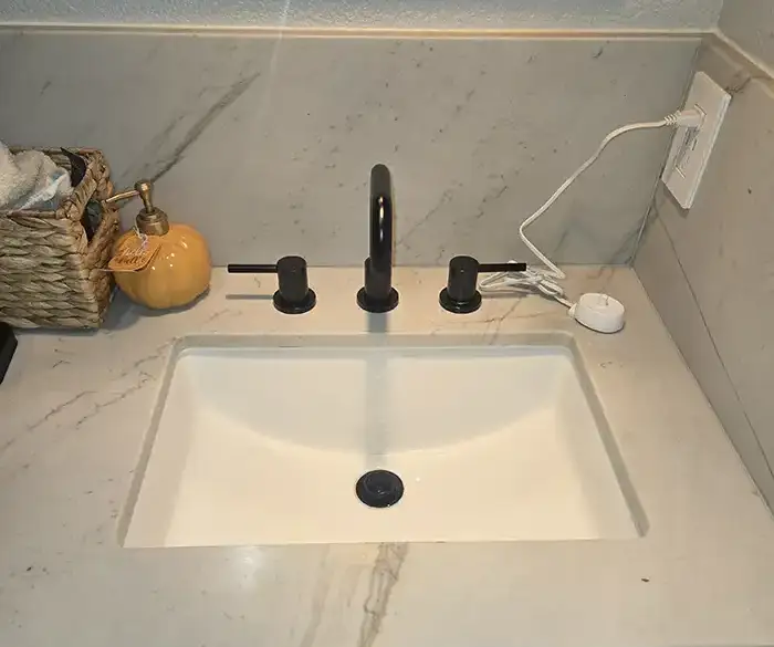 New faucet install